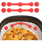 Lot de 6 attaches magnétiques en silicone pour friteuse à air, résistantes à la chaleur, pour doublures en papier sulfurisé, accessoires de cuisine de qualité alimentaire. - FATAONLot de 6 attaches magnétiques en silicone pour friteuse à air, résistantes à la chaleur, pour doublures en papier sulfurisé, accessoires de cuisine de qualité alimentaire.Solutions MaisonFATAON