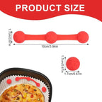 Lot de 6 attaches magnétiques en silicone pour friteuse à air, résistantes à la chaleur, pour doublures en papier sulfurisé, accessoires de cuisine de qualité alimentaire. - FATAONLot de 6 attaches magnétiques en silicone pour friteuse à air, résistantes à la chaleur, pour doublures en papier sulfurisé, accessoires de cuisine de qualité alimentaire.Solutions MaisonFATAON