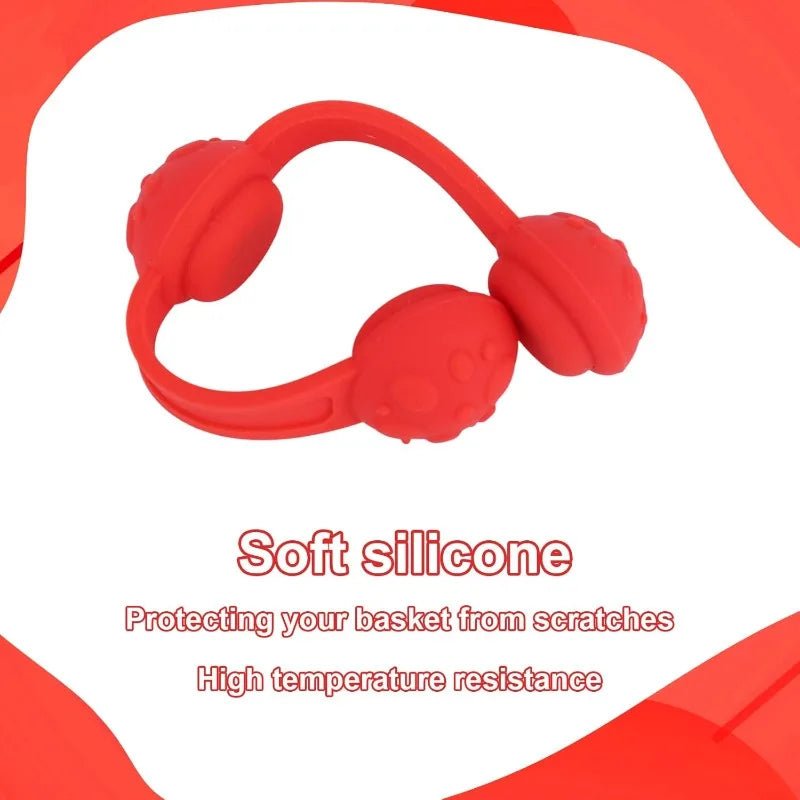 Lot de 6 attaches magnétiques en silicone pour friteuse à air, résistantes à la chaleur, pour doublures en papier sulfurisé, accessoires de cuisine de qualité alimentaire. - FATAONLot de 6 attaches magnétiques en silicone pour friteuse à air, résistantes à la chaleur, pour doublures en papier sulfurisé, accessoires de cuisine de qualité alimentaire.Solutions MaisonFATAON