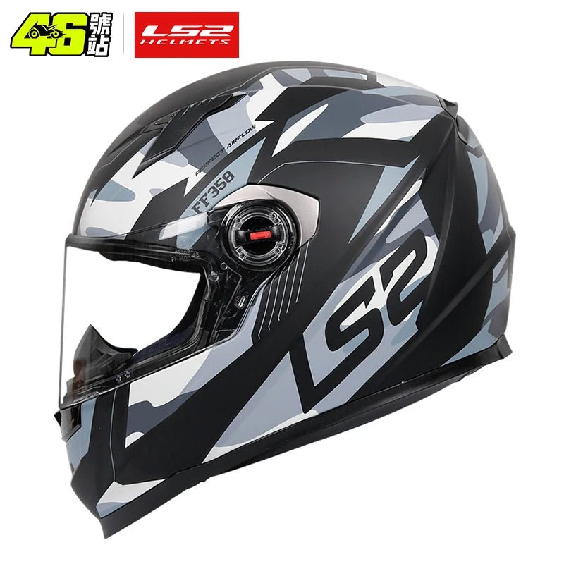 LS2 Casque intégral Masculino ls2 FF358 Motocross course homme femme Casco Moto Casque sans pompe qualité approuvée ECE - FATAONLS2 Casque intégral Masculino ls2 FF358 Motocross course homme femme Casco Moto Casque sans pompe qualité approuvée ECEAccessoires MotoFATAON