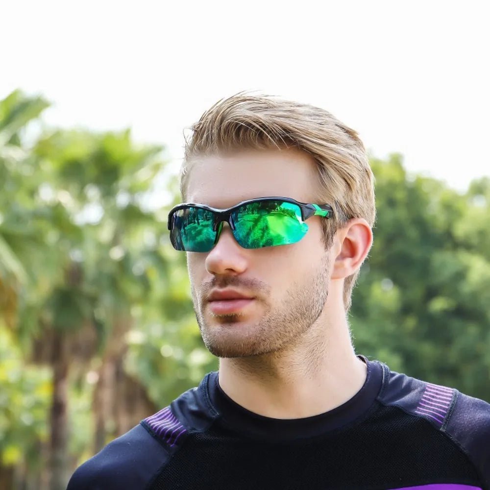 lunettes de soleil homme Sports Cycling Sunglasses Polarized Sunglasses for Men Fishing Sun Glasses Lightweight Outdoor Goggles - Fix & Golunettes de soleil homme Sports Cycling Sunglasses Polarized Sunglasses for Men Fishing Sun Glasses Lightweight Outdoor GogglesFitness & SportFix & Go