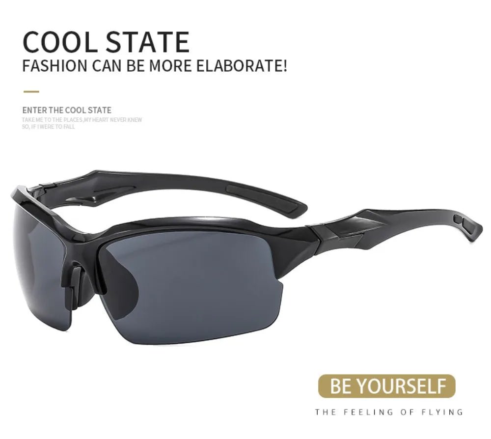 lunettes de soleil homme Sports Cycling Sunglasses Polarized Sunglasses for Men Fishing Sun Glasses Lightweight Outdoor Goggles - Fix & Golunettes de soleil homme Sports Cycling Sunglasses Polarized Sunglasses for Men Fishing Sun Glasses Lightweight Outdoor GogglesFitness & SportFix & Go