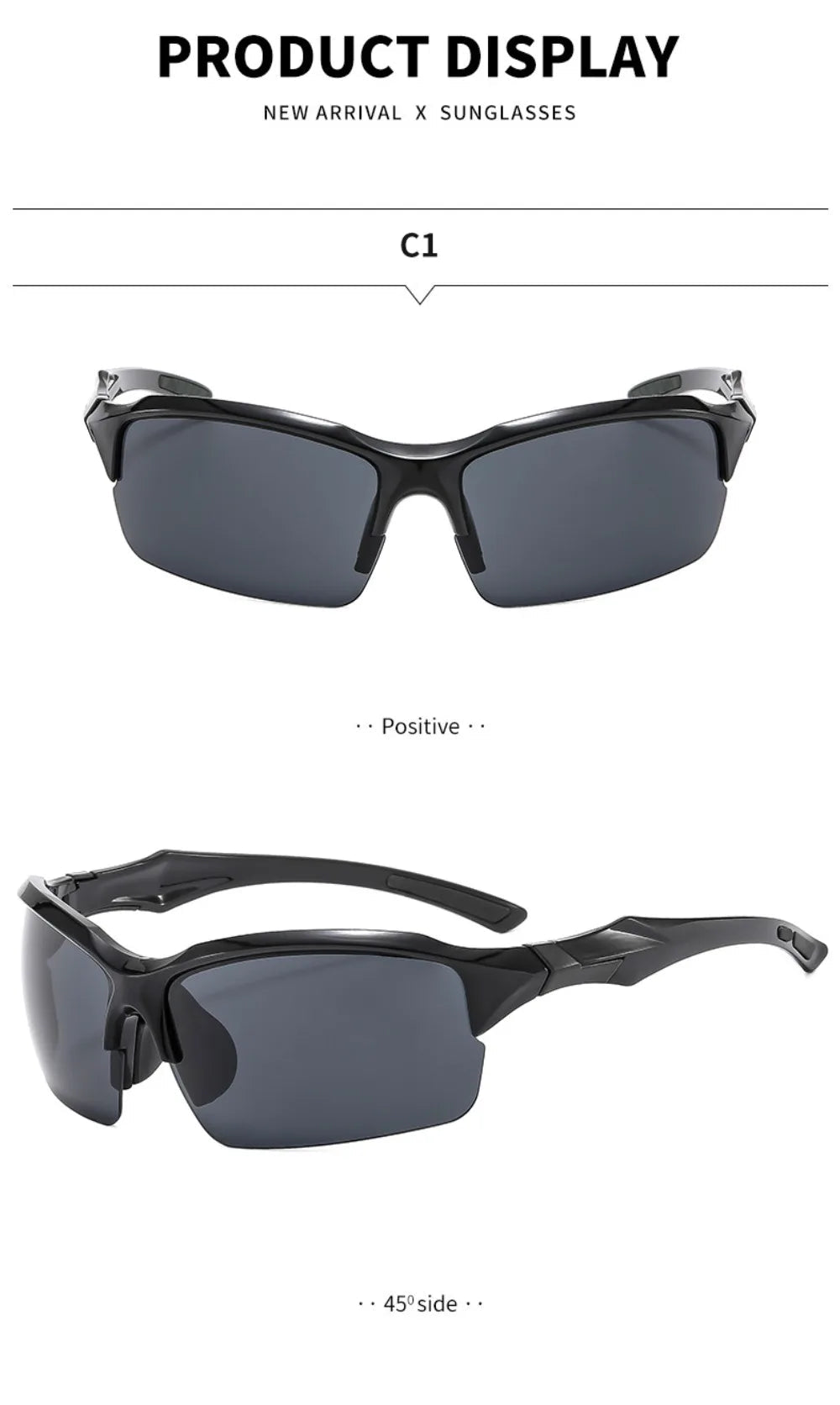 lunettes de soleil homme Sports Cycling Sunglasses Polarized Sunglasses for Men Fishing Sun Glasses Lightweight Outdoor Goggles - Fix & Golunettes de soleil homme Sports Cycling Sunglasses Polarized Sunglasses for Men Fishing Sun Glasses Lightweight Outdoor GogglesFitness & SportFix & Go