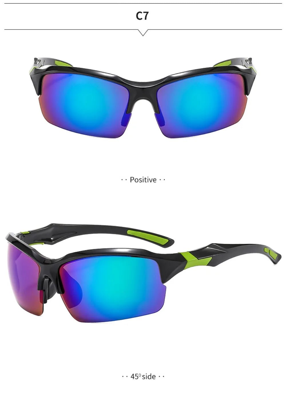 lunettes de soleil homme Sports Cycling Sunglasses Polarized Sunglasses for Men Fishing Sun Glasses Lightweight Outdoor Goggles - Fix & Golunettes de soleil homme Sports Cycling Sunglasses Polarized Sunglasses for Men Fishing Sun Glasses Lightweight Outdoor GogglesFitness & SportFix & Go