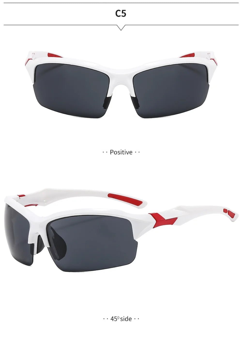 lunettes de soleil homme Sports Cycling Sunglasses Polarized Sunglasses for Men Fishing Sun Glasses Lightweight Outdoor Goggles - Fix & Golunettes de soleil homme Sports Cycling Sunglasses Polarized Sunglasses for Men Fishing Sun Glasses Lightweight Outdoor GogglesFitness & SportFix & Go