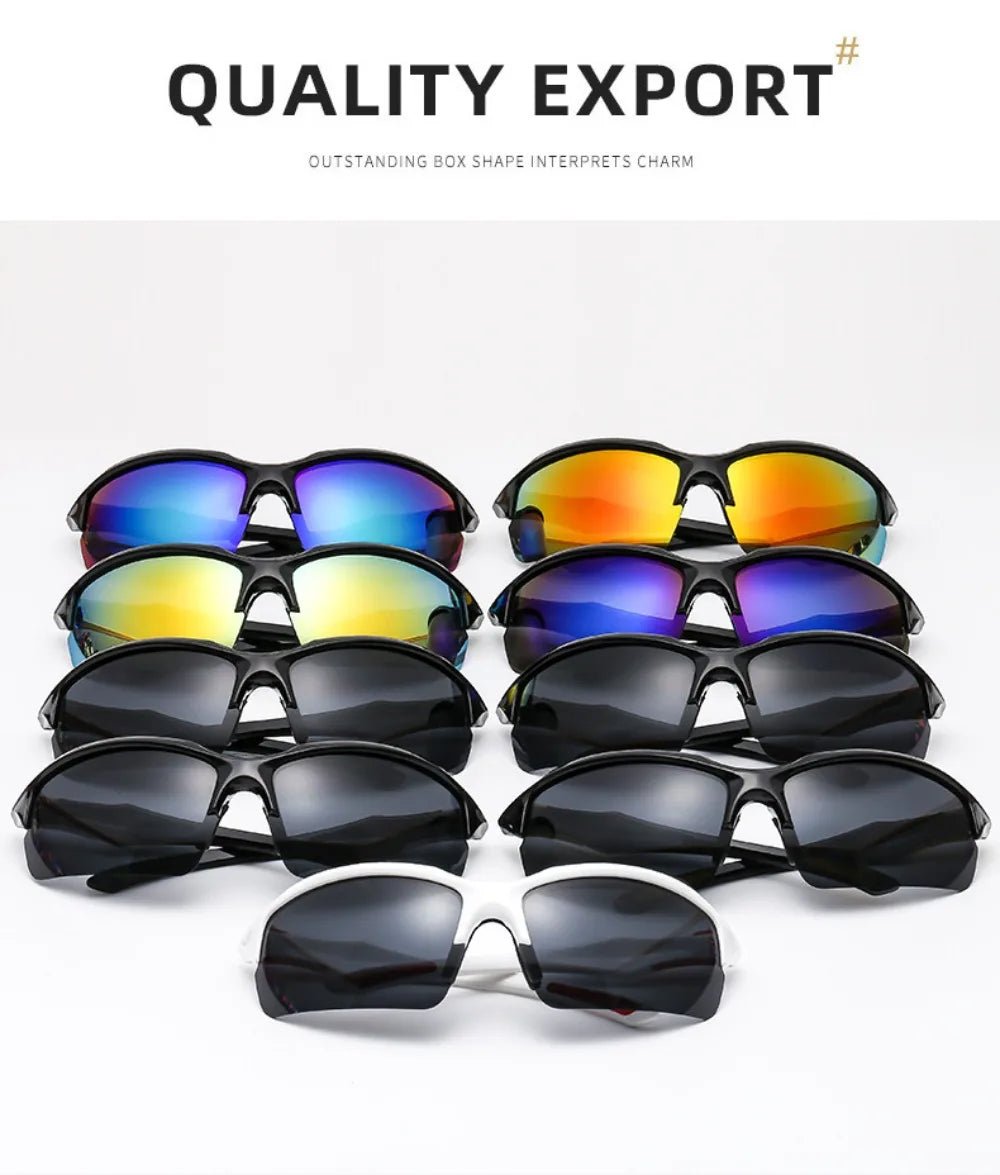 lunettes de soleil homme Sports Cycling Sunglasses Polarized Sunglasses for Men Fishing Sun Glasses Lightweight Outdoor Goggles - Fix & Golunettes de soleil homme Sports Cycling Sunglasses Polarized Sunglasses for Men Fishing Sun Glasses Lightweight Outdoor GogglesFitness & SportFix & Go