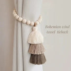 Luxury Boho Tassel Beaded Curtain Tieback Magnetic Macrame Curtain Strap Multicolor Home Decor Gift - FATAONLuxury Boho Tassel Beaded Curtain Tieback Magnetic Macrame Curtain Strap Multicolor Home Decor GiftSolutions MaisonFATAON