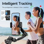 M02 Gimbal Stabiliser AI Auto Tracking Gimbal Selfie with Magnetic Remote Control 3 - axis Stabilizer Multi - Mode Shooting TikTok - Fix & GoM02 Gimbal Stabiliser AI Auto Tracking Gimbal Selfie with Magnetic Remote Control 3 - axis Stabilizer Multi - Mode Shooting TikTokVidéo & PhotoFix & Go