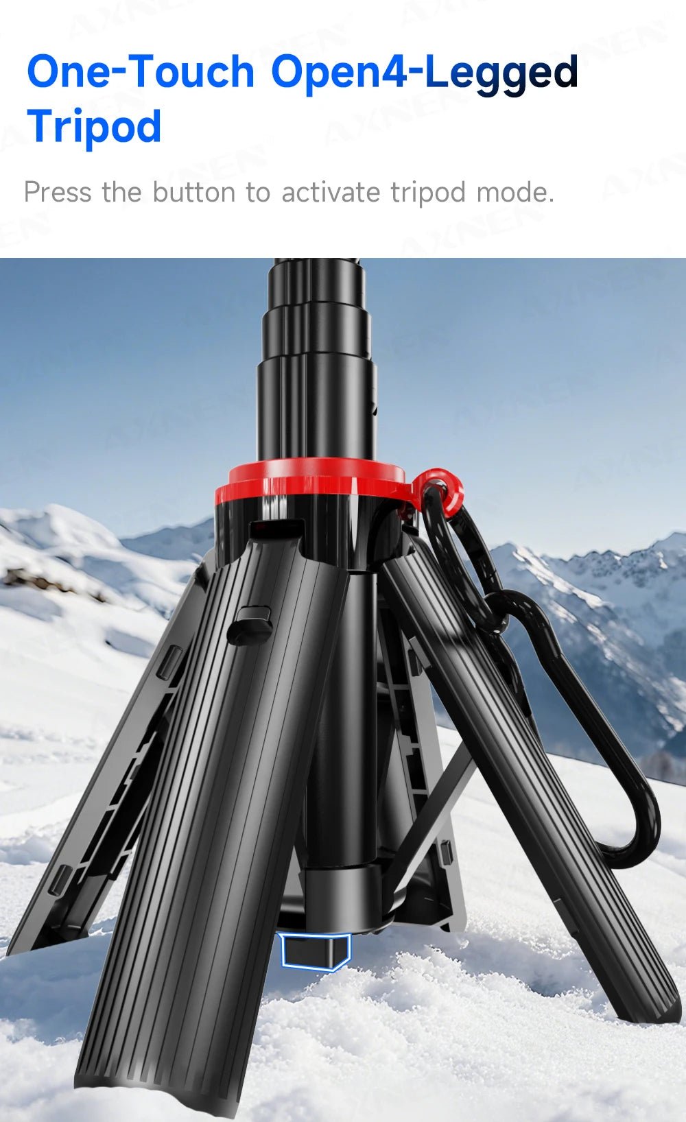 Magnetic Mini Selfie Stick Tripod for Cellphone with Extension Rod Wireless Remote, Fill Light Option, for Smartphone Vlog Shoot - Fix & GoMagnetic Mini Selfie Stick Tripod for Cellphone with Extension Rod Wireless Remote, Fill Light Option, for Smartphone Vlog ShootVidéo & PhotoFix & Go