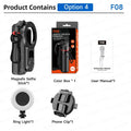 Magnetic Mini Selfie Stick Tripod for Cellphone with Extension Rod Wireless Remote, Fill Light Option, for Smartphone Vlog Shoot - Fix & GoMagnetic Mini Selfie Stick Tripod for Cellphone with Extension Rod Wireless Remote, Fill Light Option, for Smartphone Vlog ShootVidéo & PhotoFix & Go
