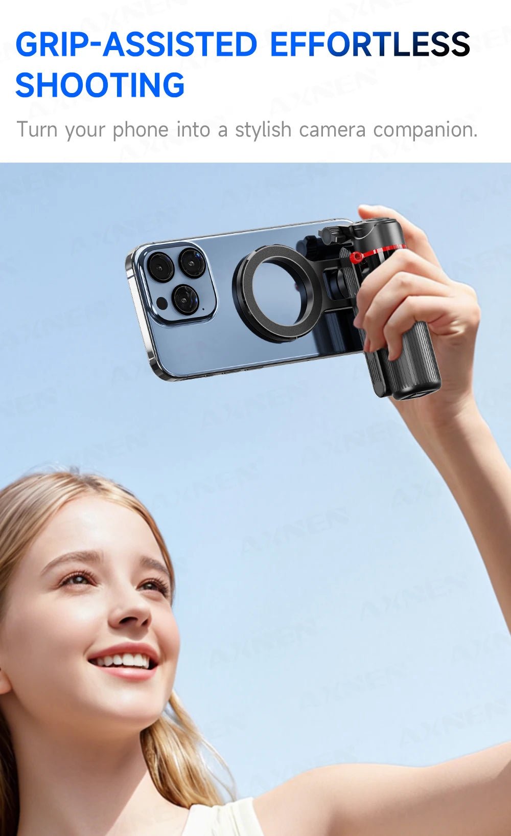 Magnetic Mini Selfie Stick Tripod for Cellphone with Extension Rod Wireless Remote, Fill Light Option, for Smartphone Vlog Shoot - Fix & GoMagnetic Mini Selfie Stick Tripod for Cellphone with Extension Rod Wireless Remote, Fill Light Option, for Smartphone Vlog ShootVidéo & PhotoFix & Go