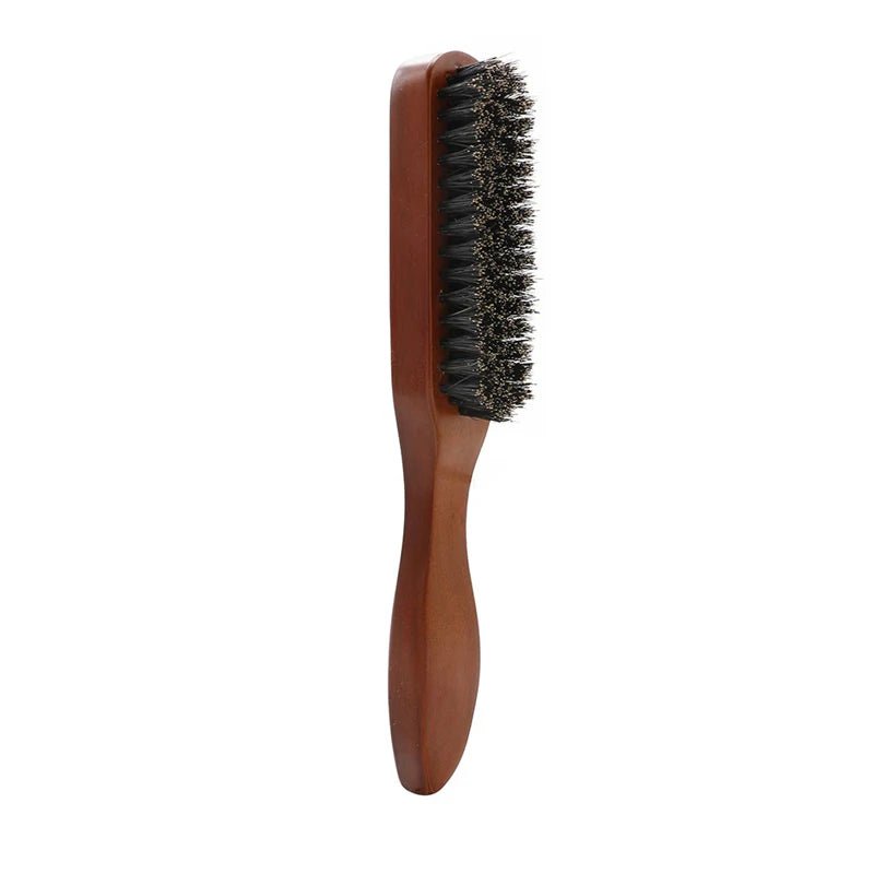 Manche en bois poils de sanglier barbe brosse outil de rasage brosse à cheveux en bois courbé hommes barbe rasage brosse coiffeur moustache brosses - FATAONManche en bois poils de sanglier barbe brosse outil de rasage brosse à cheveux en bois courbé hommes barbe rasage brosse coiffeur moustache brossesBeauté HommeFATAON