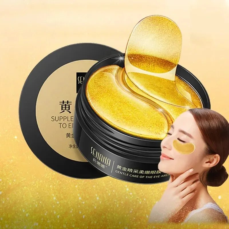 Masque Hydratant Doré pour les Yeux — Anti-Cernes, Anti-Rides & Éclat - FATAONMasque Hydratant Doré pour les Yeux — Anti-Cernes, Anti-Rides & ÉclatBeauté femmeFATAON