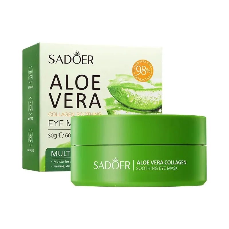 Masque pour les yeux au collagène à l'aloe Vera, 60 pièces, Anti-cernes, sacs pour les yeux, hydratant, Anti-rides, patchs pour les yeux, produits de soins pour la peau - FATAONMasque pour les yeux au collagène à l'aloe Vera, 60 pièces, Anti-cernes, sacs pour les yeux, hydratant, Anti-rides, patchs pour les yeux, produits de soins pour la peauBeauté & CosmétiquesFATAON