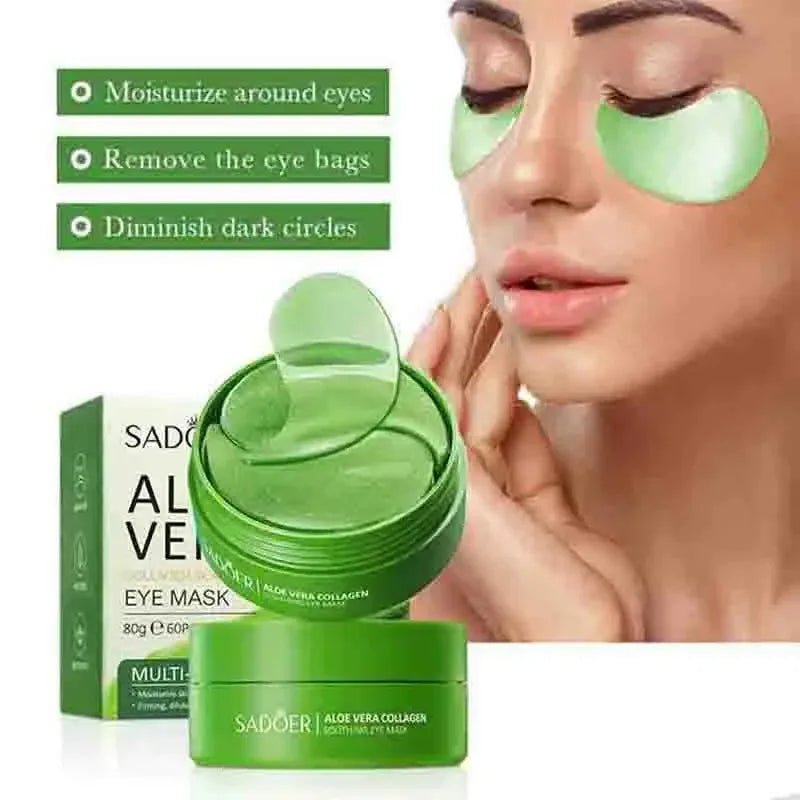 Masque pour les yeux au collagène à l'aloe Vera, 60 pièces, Anti-cernes, sacs pour les yeux, hydratant, Anti-rides, patchs pour les yeux, produits de soins pour la peau - FATAONMasque pour les yeux au collagène à l'aloe Vera, 60 pièces, Anti-cernes, sacs pour les yeux, hydratant, Anti-rides, patchs pour les yeux, produits de soins pour la peauBeauté & CosmétiquesFATAON