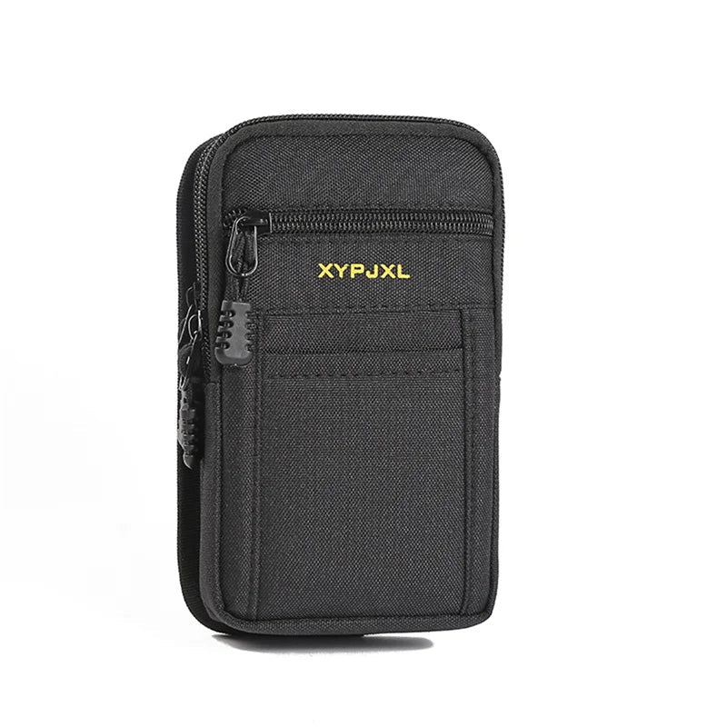 Men Bag Universal Multi-color Vertical Black Portable Belt Change Key Hanging Waist Storage Bags Mobile Phone Waist Bag - FATAONMen Bag Universal Multi-color Vertical Black Portable Belt Change Key Hanging Waist Storage Bags Mobile Phone Waist BagMode HommeFATAON