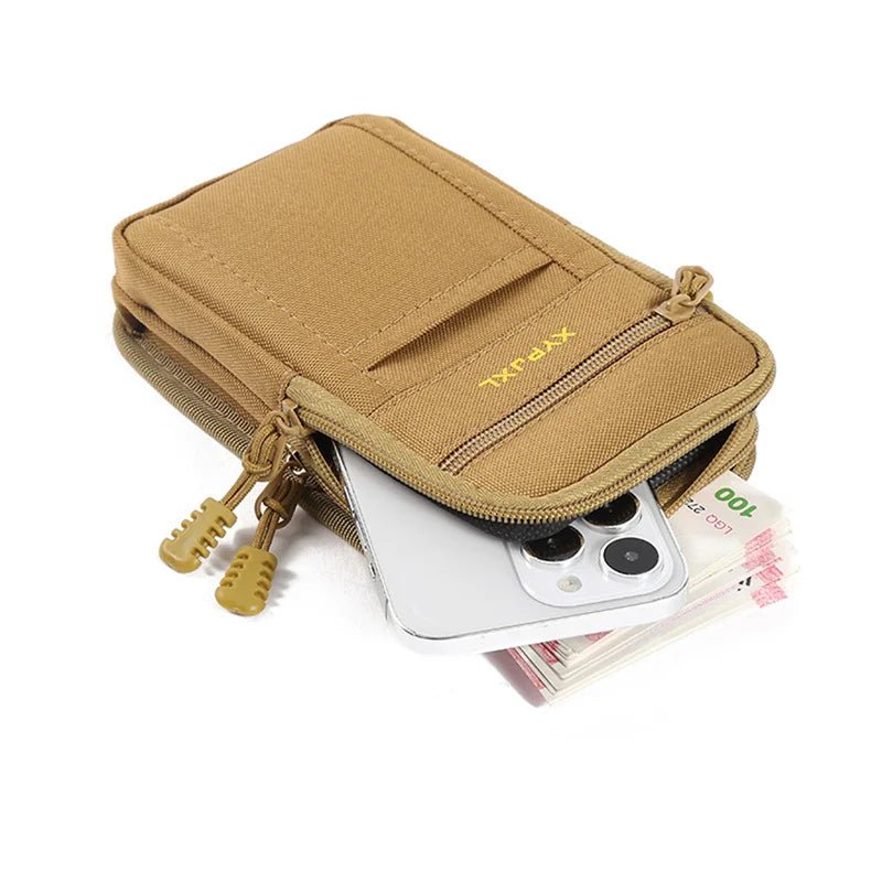 Men Bag Universal Multi-color Vertical Black Portable Belt Change Key Hanging Waist Storage Bags Mobile Phone Waist Bag - FATAONMen Bag Universal Multi-color Vertical Black Portable Belt Change Key Hanging Waist Storage Bags Mobile Phone Waist BagMode HommeFATAON