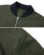Men's Autumn Bomber Jacket Casual Spring Full Zipper Varsity Baseball Coat Fashion Lightweight Sport Track Jacket US/EU Size - FATAONMen's Autumn Bomber Jacket Casual Spring Full Zipper Varsity Baseball Coat Fashion Lightweight Sport Track Jacket US/EU SizeMode HommeFATAON