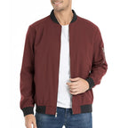 Men's Autumn Bomber Jacket Casual Spring Full Zipper Varsity Baseball Coat Fashion Lightweight Sport Track Jacket US/EU Size - FATAONMen's Autumn Bomber Jacket Casual Spring Full Zipper Varsity Baseball Coat Fashion Lightweight Sport Track Jacket US/EU SizeMode HommeFATAON