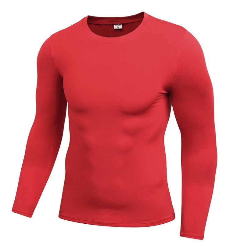 Men'S Blank Long Sleeve Compression Top - Fix & GoMen'S Blank Long Sleeve Compression TopFix & Go