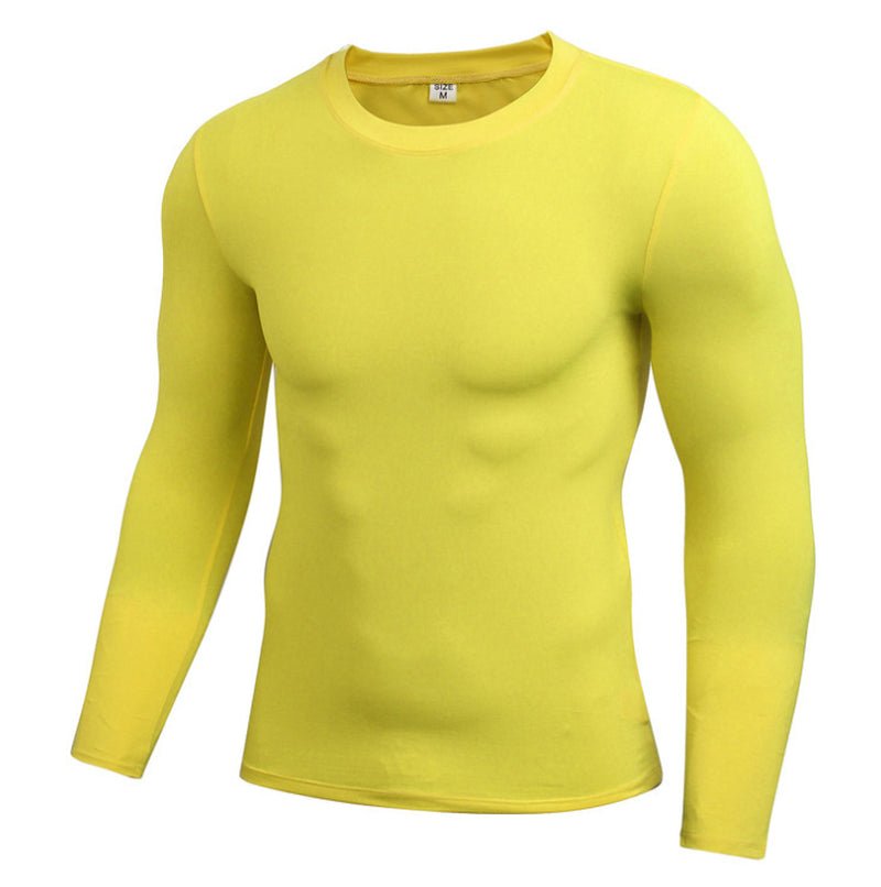 Men'S Blank Long Sleeve Compression Top - Fix & GoMen'S Blank Long Sleeve Compression TopFix & Go