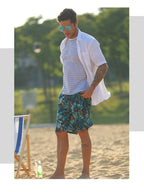 Men's Quick-Drying Beach Pants with Lining That Can Be Used in the Water, Loose and Comfortable, Boxer-Angle Fashionable Casual Pants, Beach Surfing Pants - FATAONMen's Quick-Drying Beach Pants with Lining That Can Be Used in the Water, Loose and Comfortable, Boxer-Angle Fashionable Casual Pants, Beach Surfing PantsMode HommeFATAON