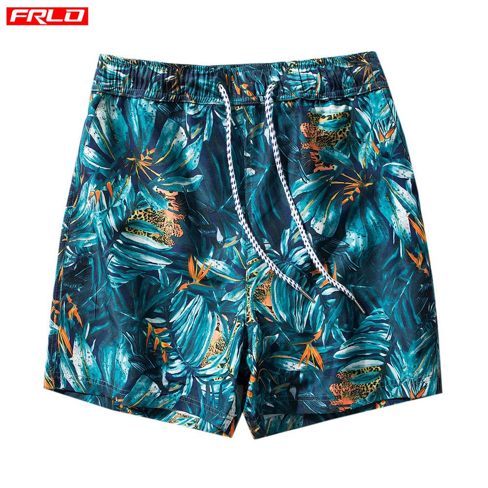 Men's Quick-Drying Beach Pants with Lining That Can Be Used in the Water, Loose and Comfortable, Boxer-Angle Fashionable Casual Pants, Beach Surfing Pants - FATAONMen's Quick-Drying Beach Pants with Lining That Can Be Used in the Water, Loose and Comfortable, Boxer-Angle Fashionable Casual Pants, Beach Surfing PantsMode HommeFATAON