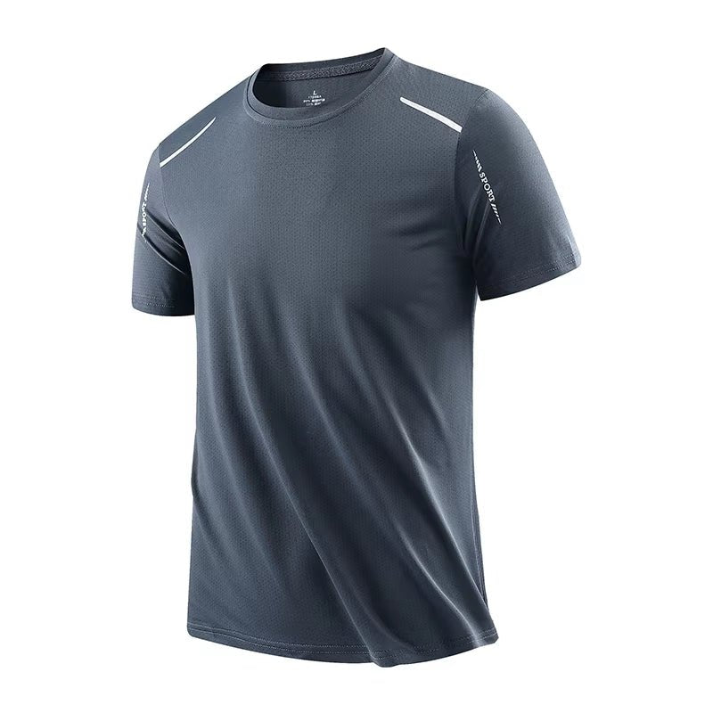 Men'S Running Quick Drying T-Shirts Breathable Hiking Fishing Tees Soft Elasticity Outdoor Sports Short Shirt Summer - Fix & GoMen'S Running Quick Drying T-Shirts Breathable Hiking Fishing Tees Soft Elasticity Outdoor Sports Short Shirt SummerFix & Go