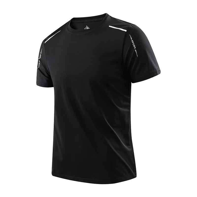 Men'S Running Quick Drying T-Shirts Breathable Hiking Fishing Tees Soft Elasticity Outdoor Sports Short Shirt Summer - Fix & GoMen'S Running Quick Drying T-Shirts Breathable Hiking Fishing Tees Soft Elasticity Outdoor Sports Short Shirt SummerFix & Go