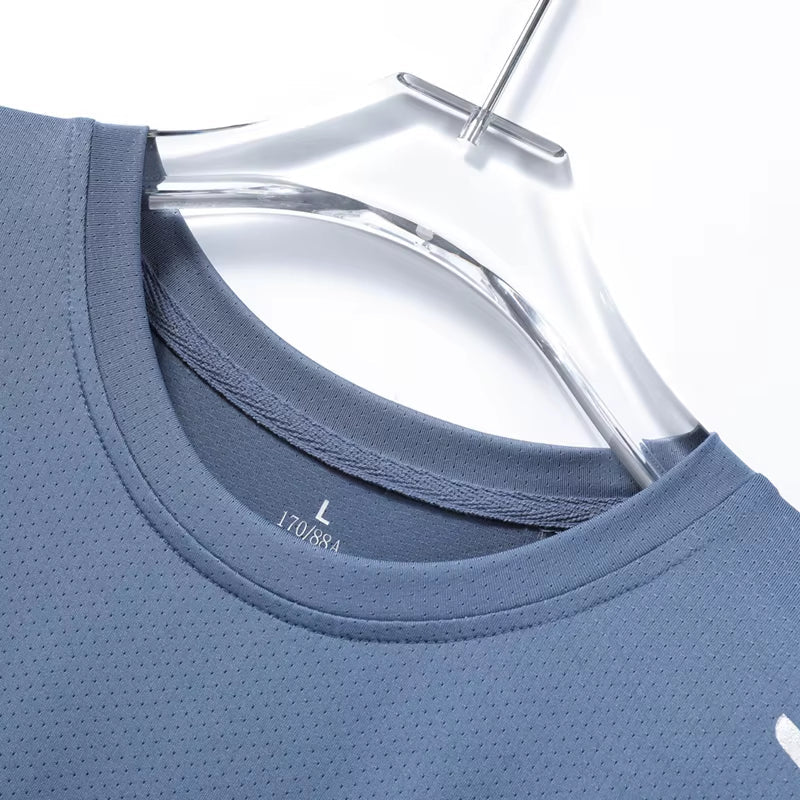 Men'S Running Quick Drying T-Shirts Breathable Hiking Fishing Tees Soft Elasticity Outdoor Sports Short Shirt Summer - Fix & GoMen'S Running Quick Drying T-Shirts Breathable Hiking Fishing Tees Soft Elasticity Outdoor Sports Short Shirt SummerFix & Go