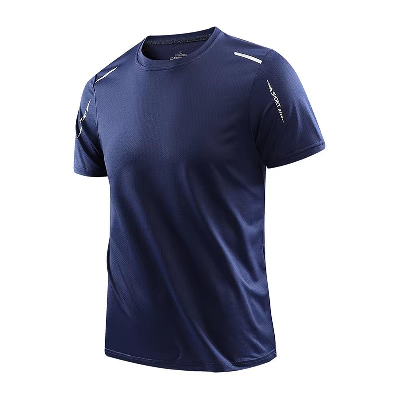 Men'S Running Quick Drying T-Shirts Breathable Hiking Fishing Tees Soft Elasticity Outdoor Sports Short Shirt Summer - Fix & GoMen'S Running Quick Drying T-Shirts Breathable Hiking Fishing Tees Soft Elasticity Outdoor Sports Short Shirt SummerFix & Go
