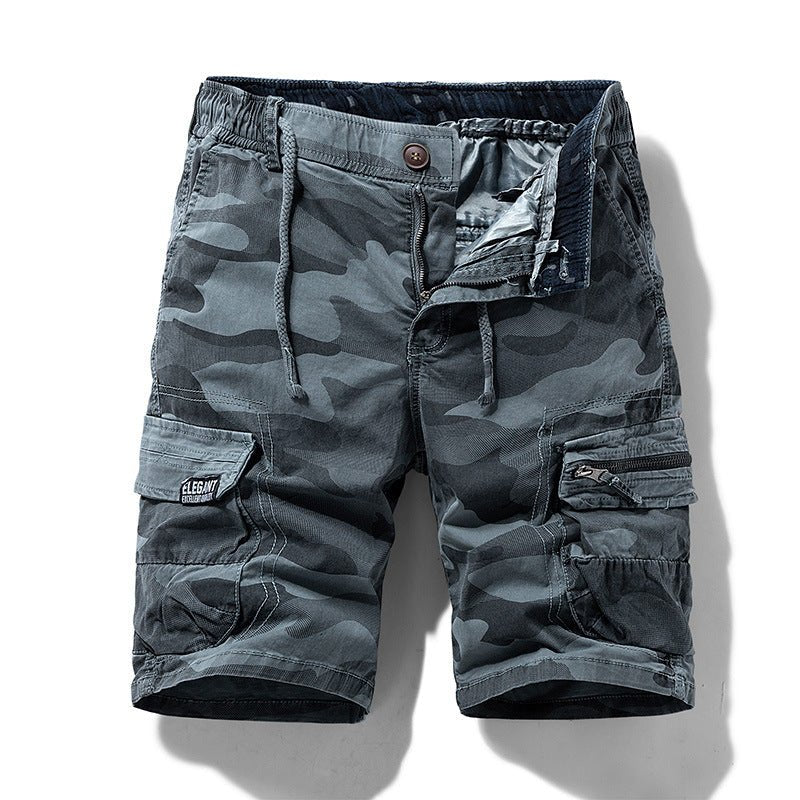 Men's Summer New Camouflage American Street Outdoor Tooling Shorts Stretch Cross-border for Amazon 9383 - FATAONMen's Summer New Camouflage American Street Outdoor Tooling Shorts Stretch Cross-border for Amazon 9383Mode HommeFATAON
