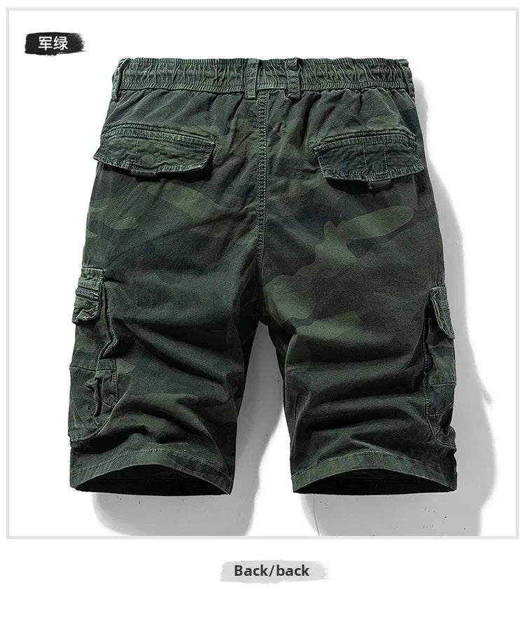Men's Summer New Camouflage American Street Outdoor Tooling Shorts Stretch Cross-border for Amazon 9383 - FATAONMen's Summer New Camouflage American Street Outdoor Tooling Shorts Stretch Cross-border for Amazon 9383Mode HommeFATAON
