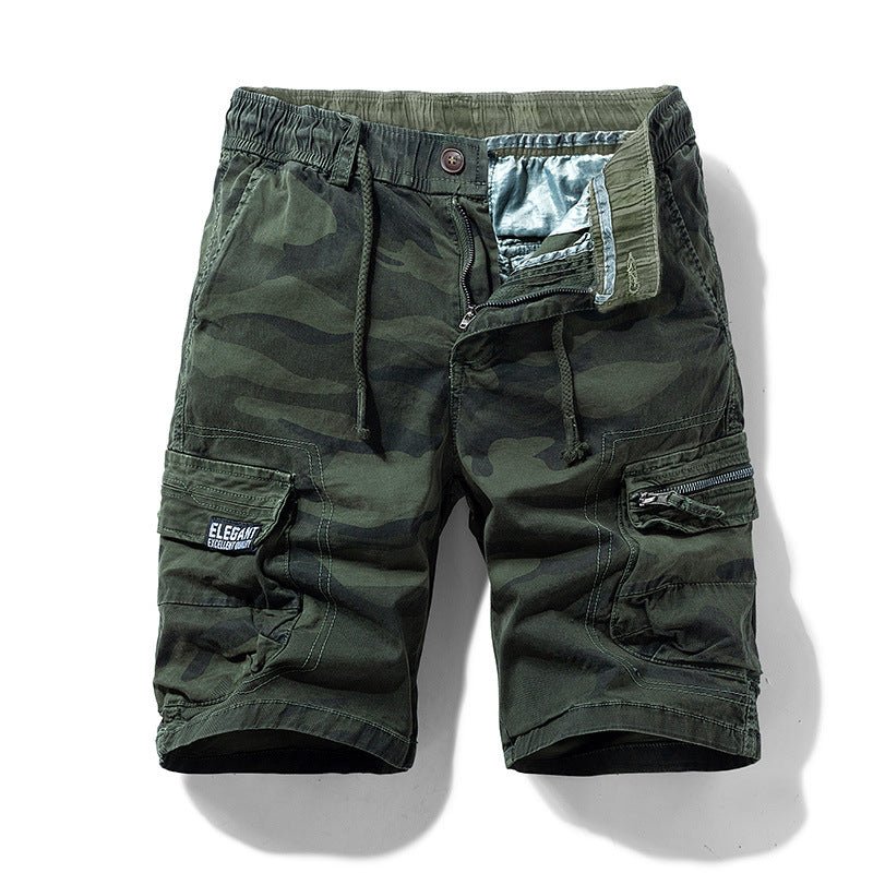 Men's Summer New Camouflage American Street Outdoor Tooling Shorts Stretch Cross-border for Amazon 9383 - FATAONMen's Summer New Camouflage American Street Outdoor Tooling Shorts Stretch Cross-border for Amazon 9383Mode HommeFATAON