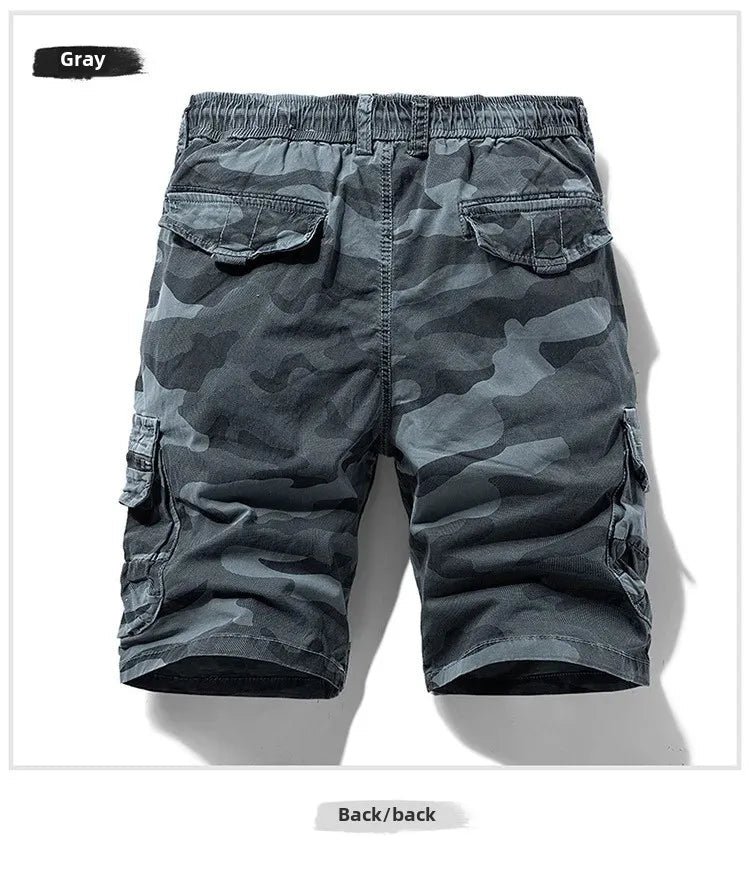 Men's Summer New Camouflage American Street Outdoor Tooling Shorts Stretch Cross-border for Amazon 9383 - FATAONMen's Summer New Camouflage American Street Outdoor Tooling Shorts Stretch Cross-border for Amazon 9383Mode HommeFATAON