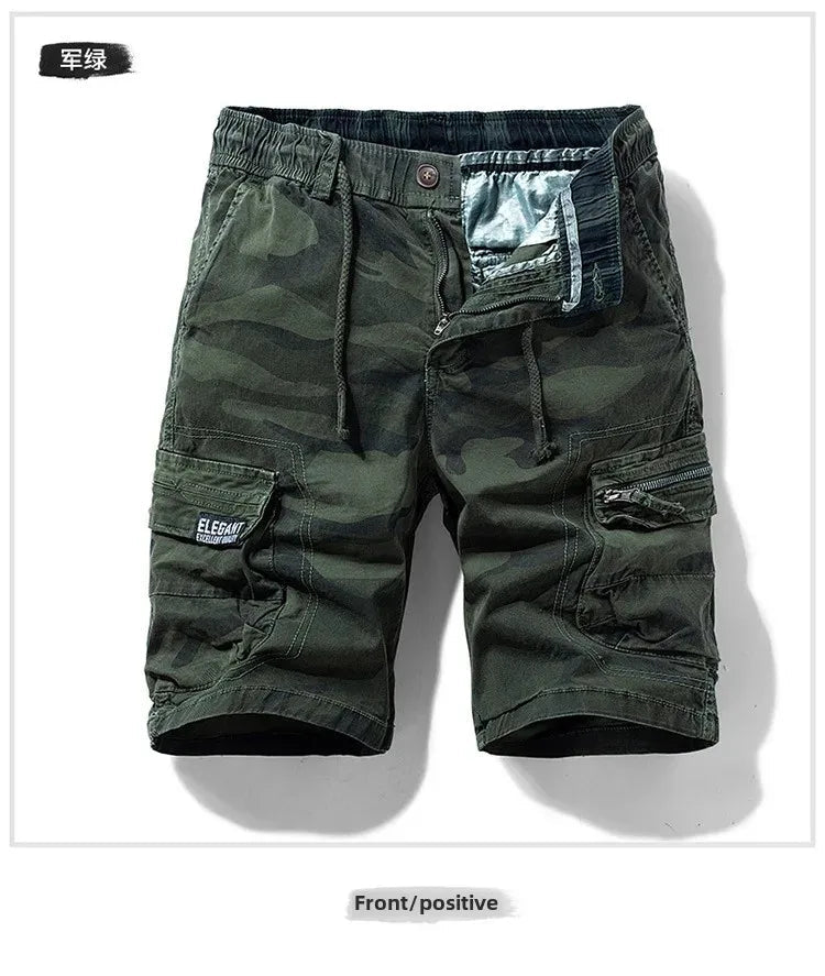 Men's Summer New Camouflage American Street Outdoor Tooling Shorts Stretch Cross-border for Amazon 9383 - FATAONMen's Summer New Camouflage American Street Outdoor Tooling Shorts Stretch Cross-border for Amazon 9383Mode HommeFATAON