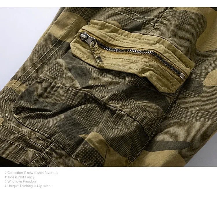 Men's Summer New Camouflage American Street Outdoor Tooling Shorts Stretch Cross-border for Amazon 9383 - FATAONMen's Summer New Camouflage American Street Outdoor Tooling Shorts Stretch Cross-border for Amazon 9383Mode HommeFATAON
