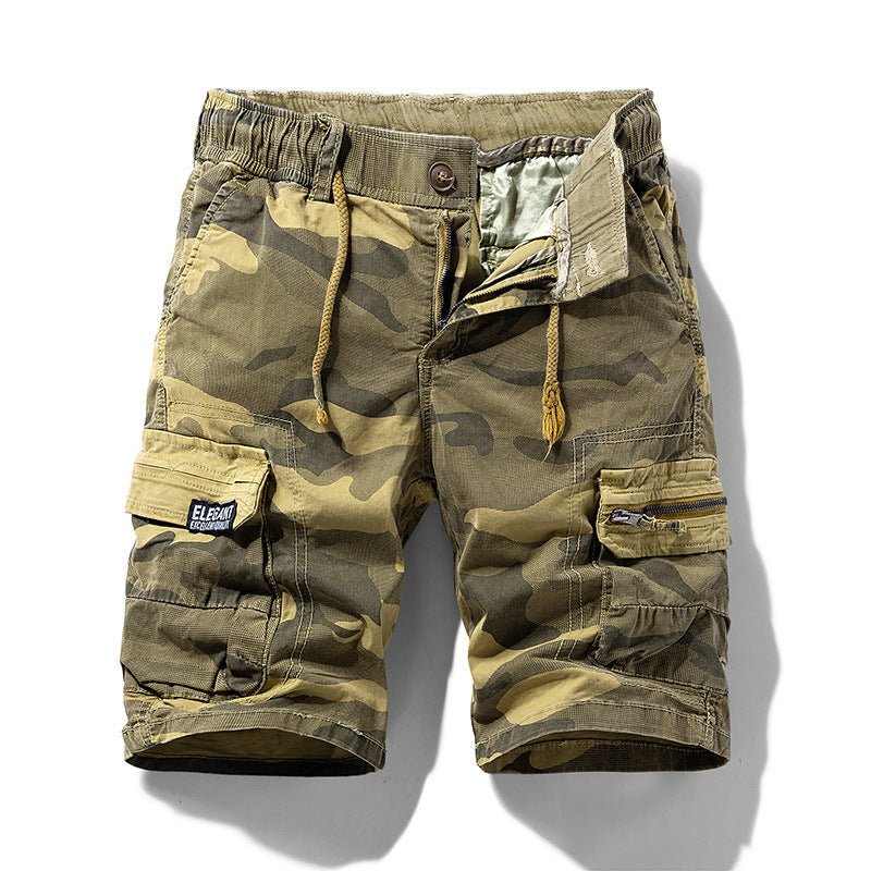 Men's Summer New Camouflage American Street Outdoor Tooling Shorts Stretch Cross-border for Amazon 9383 - FATAONMen's Summer New Camouflage American Street Outdoor Tooling Shorts Stretch Cross-border for Amazon 9383Mode HommeFATAON