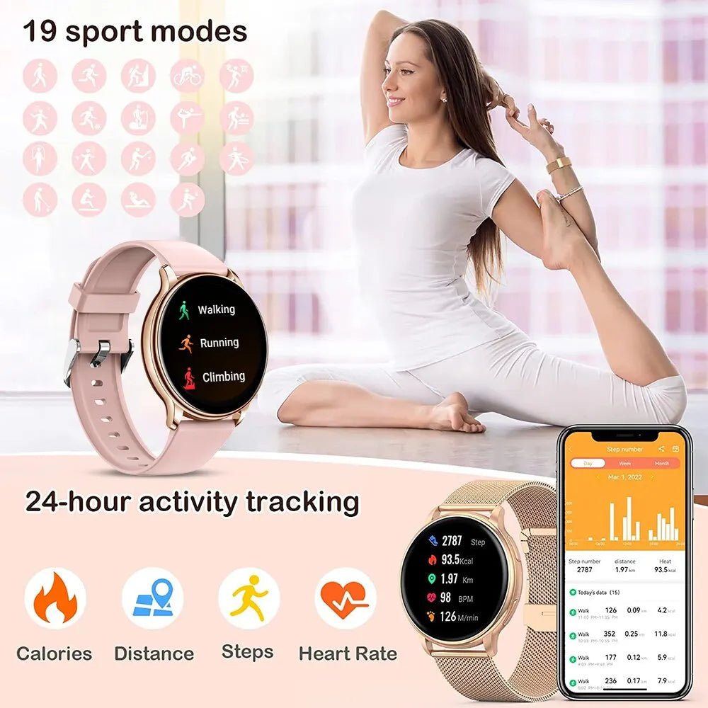 MEVADEN-Montre intelligente d'appel Bluetooth pour hommes et femmes, montres à cadran personnalisé, tracker de fitness sportif, fréquence cardiaque, Android IOS, Y22 - FATAONMEVADEN-Montre intelligente d'appel Bluetooth pour hommes et femmes, montres à cadran personnalisé, tracker de fitness sportif, fréquence cardiaque, Android IOS, Y22Technologie IntelligenteFATAON