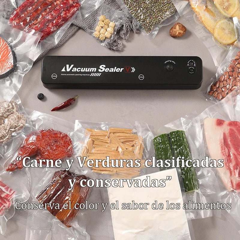 Microdata Vacuum packaging machine 220V/110V, 10 free vacuum bags, household food vacuum sealing machine, kitchen plastic sealing machine - FATAONMicrodata Vacuum packaging machine 220V/110V, 10 free vacuum bags, household food vacuum sealing machine, kitchen plastic sealing machineSolutions MaisonFATAON