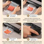 Microdata Vacuum packaging machine 220V/110V, 10 free vacuum bags, household food vacuum sealing machine, kitchen plastic sealing machine - FATAONMicrodata Vacuum packaging machine 220V/110V, 10 free vacuum bags, household food vacuum sealing machine, kitchen plastic sealing machineSolutions MaisonFATAON