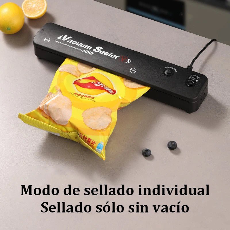 Microdata Vacuum packaging machine 220V/110V, 10 free vacuum bags, household food vacuum sealing machine, kitchen plastic sealing machine - FATAONMicrodata Vacuum packaging machine 220V/110V, 10 free vacuum bags, household food vacuum sealing machine, kitchen plastic sealing machineSolutions MaisonFATAON