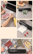 Microdata Vacuum packaging machine 220V/110V, 10 free vacuum bags, household food vacuum sealing machine, kitchen plastic sealing machine - FATAONMicrodata Vacuum packaging machine 220V/110V, 10 free vacuum bags, household food vacuum sealing machine, kitchen plastic sealing machineSolutions MaisonFATAON