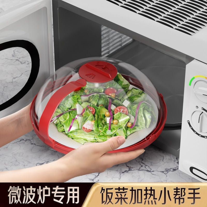 Microwave Oven Splash Cover High Temperature Resistant Bowl Cover Household Food Grade Plastic Heating Cover Special Hot Vegetable Cover for Fresh Keeping - FATAONMicrowave Oven Splash Cover High Temperature Resistant Bowl Cover Household Food Grade Plastic Heating Cover Special Hot Vegetable Cover for Fresh KeepingSolutions MaisonFATAON