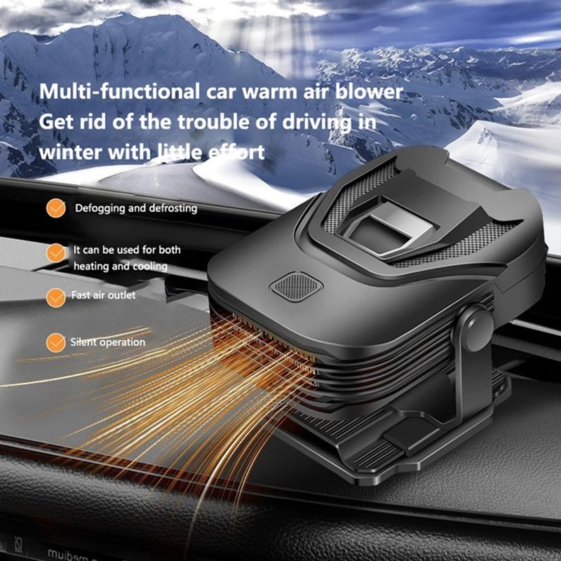 MIJIA Car Heater 12V Low Power Fast Heating Defrost Defogger Overheat Prevention Foldable Car supplies Stand for Winter - FATAONMIJIA Car Heater 12V Low Power Fast Heating Defrost Defogger Overheat Prevention Foldable Car supplies Stand for WinterAutomobile & MotoFATAON