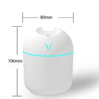 Mini humidificateur d'air USB, diffuseur d'huiles essentielles d'arôme pour la maison et la voiture, brumisateur muet à ultrasons, lampe de document LED, 250ml - FATAONMini humidificateur d'air USB, diffuseur d'huiles essentielles d'arôme pour la maison et la voiture, brumisateur muet à ultrasons, lampe de document LED, 250mlSolutions MaisonFATAON