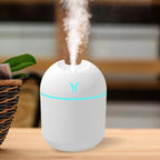 Mini humidificateur d'air USB, diffuseur d'huiles essentielles d'arôme pour la maison et la voiture, brumisateur muet à ultrasons, lampe de document LED, 250ml - FATAONMini humidificateur d'air USB, diffuseur d'huiles essentielles d'arôme pour la maison et la voiture, brumisateur muet à ultrasons, lampe de document LED, 250mlSolutions MaisonFATAON