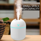 Mini humidificateur d'air USB, diffuseur d'huiles essentielles d'arôme pour la maison et la voiture, brumisateur muet à ultrasons, lampe de document LED, 250ml - FATAONMini humidificateur d'air USB, diffuseur d'huiles essentielles d'arôme pour la maison et la voiture, brumisateur muet à ultrasons, lampe de document LED, 250mlSolutions MaisonFATAON