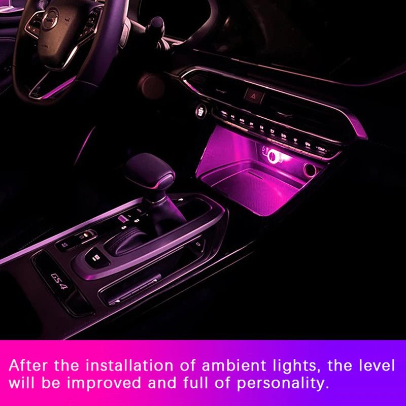 Mini lumière ambiante LED USB Portable pour voiture, lampes d'ambiance décoratives pour intérieur automobile, lumière d'ambiance, lumière d'ordinateur, Plug Play - FATAONMini lumière ambiante LED USB Portable pour voiture, lampes d'ambiance décoratives pour intérieur automobile, lumière d'ambiance, lumière d'ordinateur, Plug PlayAccessoire AutoFATAON