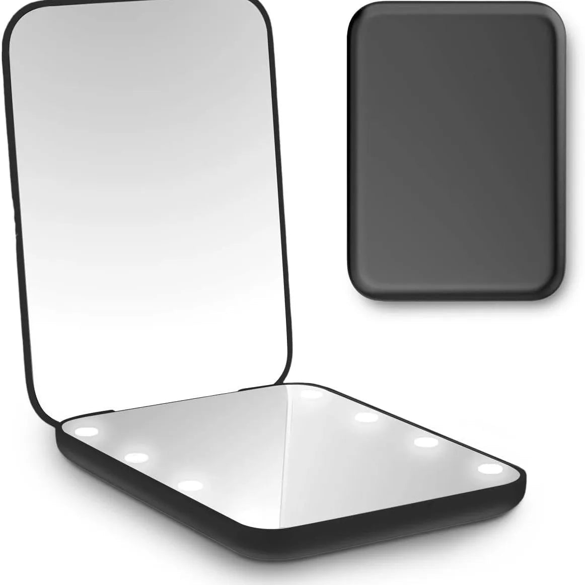 Mini Miroir de Maquillage LED — Lumineux, Portable, Grossissant - FATAONMini Miroir de Maquillage LED — Lumineux, Portable, GrossissantBeauté femmeFATAON